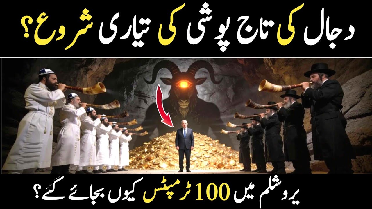 Shofars Sound in Jerusalem | Is This the Crown of Dajjal? Feast of Trumpets Explained