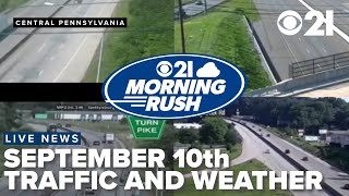 LIVE | Morning Rush traffic & weather report