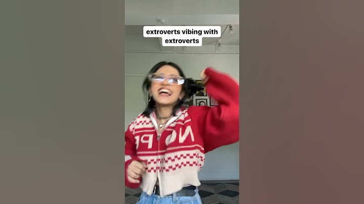When extrovert meets an introvert