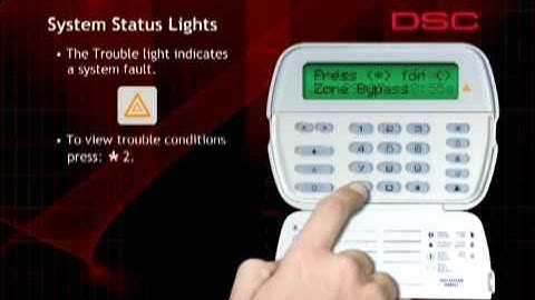 DSC PowerSeries System Status Lights