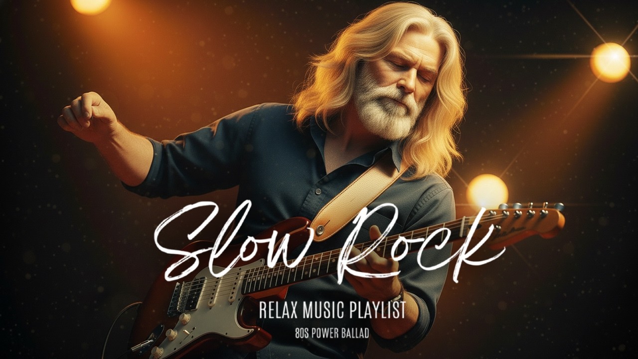 🌙 Emotional Slow Rock Nights | Classic Ballads for Love, Healing & Reflection