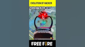 Evolution of hacker #04 in garena free fire #evolution #enjoyganing
