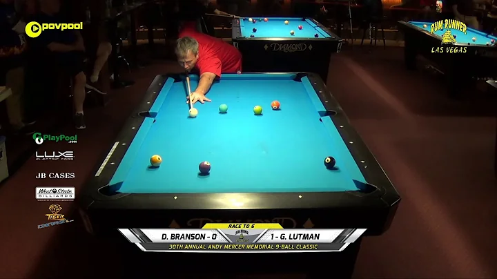 9-Ball #17 / Donny BRANSON vs Gary LUTMAN / 30th A...