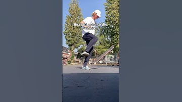 How to Nollie No Comply 360 Shove #skateboarding #tutorial #nocomply