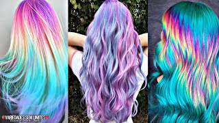 OS NOVOS TUTORIAIS DE CABELO COLORIDO MAIS INCRÍVEIS DO MUNDO!