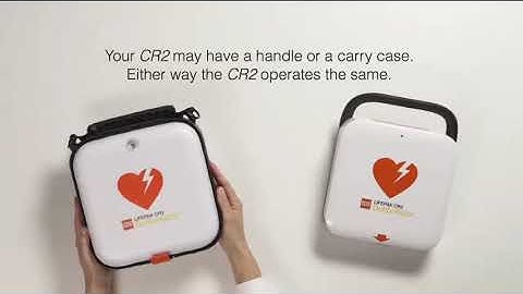 Lifepak CR2 AED Setup and How to Video