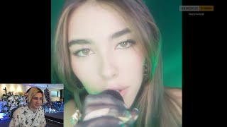 xQc Doesn't know what to say after this Madison Beer Edit