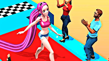 Hair Rush Voodoo All levels Full Gameplay Android, iOS ( 1 - 8 )