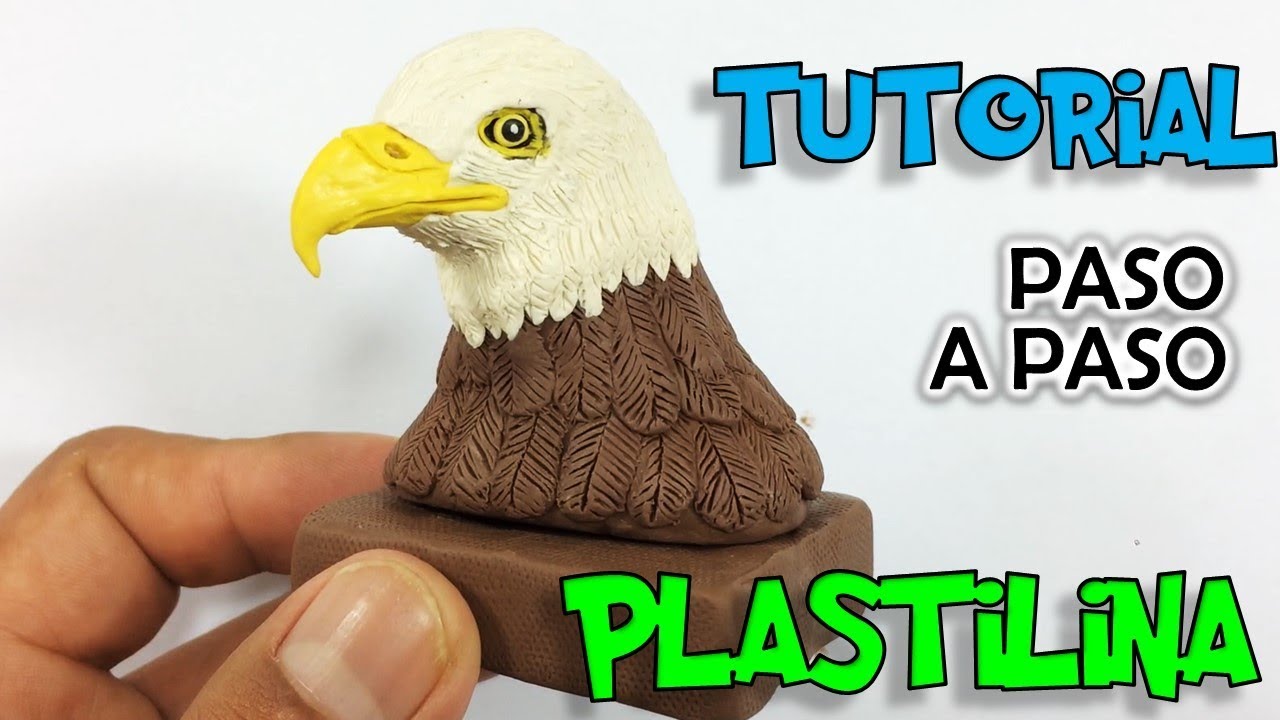 ✔️ COMO HACER UN ÁGUILA CALVA DE PLASTILINA PASO A PASO ✔️ MI MUNDO DE  PLASTILINA - YouTube