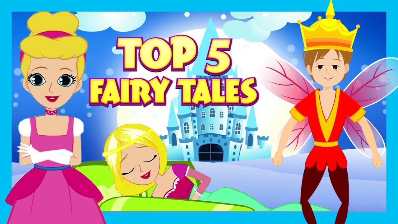 Top 5 Fairy Tales | Tia and Tofu | Cinderella | Snowqueen | Happy Prince | T-Series Kids Hut