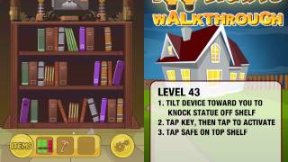 100 Lights Level 43 Walkthrough | The Study 43 | 100 Lights Walkthrough