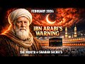 February 2026 Ibn Arabi S Prophetic Message For The Month Of Shaban 