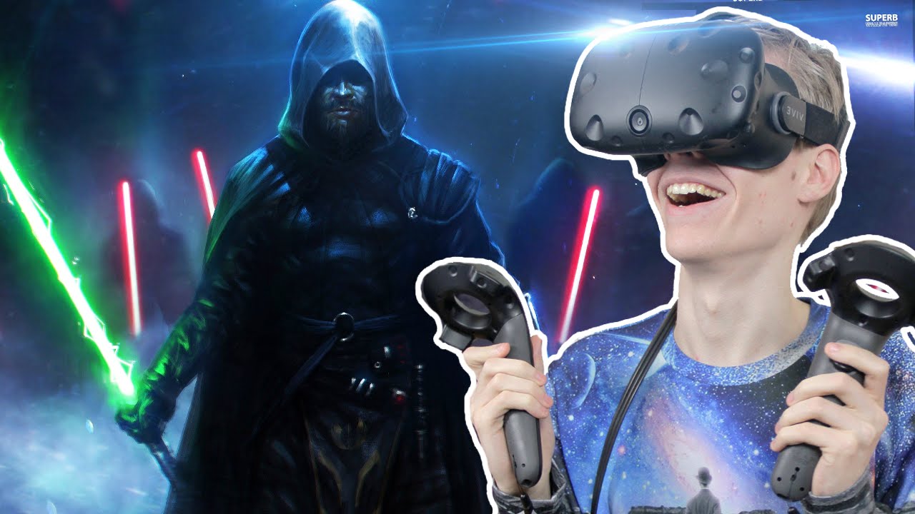LIGHTSABER WITH A SITH LORD! | Lightblade VR: Desert Temple Gameplay) -