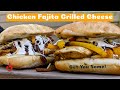 Chicken Fajita Grilled Cheese Sandwich | Chicken Fajita Sandwich