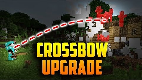 Explosive rocket with Crossbow (bazooka) - Minecraft PE 1.8.0.11 command blocks creation