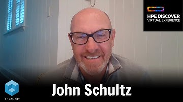 John Schultz, HPE | HPE Discover 2020