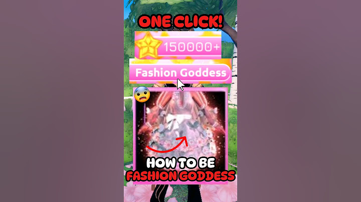 HOW TO BE FASHION GODDESS WITH JUST ONE CLICK IN DTI #roblox #dti #dresstoimpress #shorts