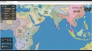playing OpenFront.io part 10 medium difficulty (World map)