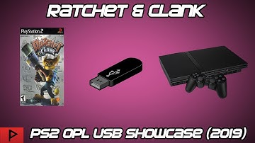 Ratchet & Clank Run Off of USB on PS2 Using OPL and FMCB (2019)