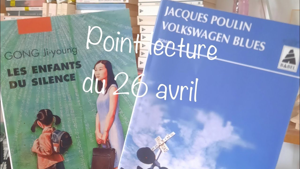 Point lecture du 26 avril