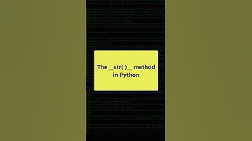 The __str( )__ method for class in Python #pythonshot #python3 #coding #shortvideo #shorts #short