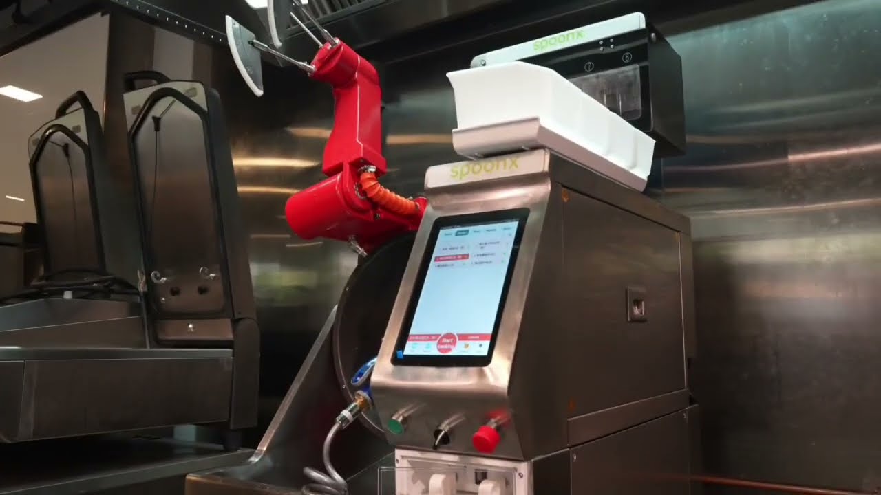 Introducing SpoonX Model S - Cooking Process Tomato Egg