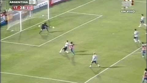 Paraguay 1 vs. Argentina 0 Eliminatorias Sudáfrica 2010 Salvador Hicar