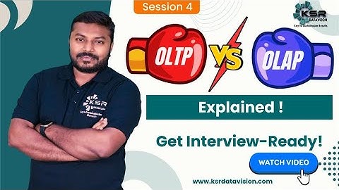 OLTP vs OLAP Explained: Get Interview-Ready!