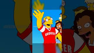 ¡El éxito del papá de Milhouse! 🏈 #simpsons #shorts #series