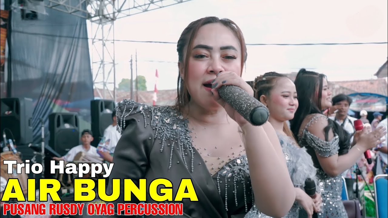AIR BUNGA - TRIO HAPPY | PUSANG RUSDY OYAG PERCUSSION