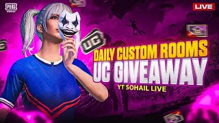 10 Kills With Chicken Dinner 120 Uc Giveaway | Pubg Mobile Custom Rooms #PUBGlivestream #customrooms