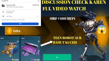 NEW Robot SAMJOK takes over War Robots now [UPDATE]#warrobots#warrobotsgameplay#wr Hindi guideline