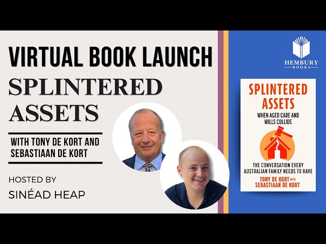 Virtual Book Launch for Splintered Assets by Tony de Kort with Sebastiaan de Kort