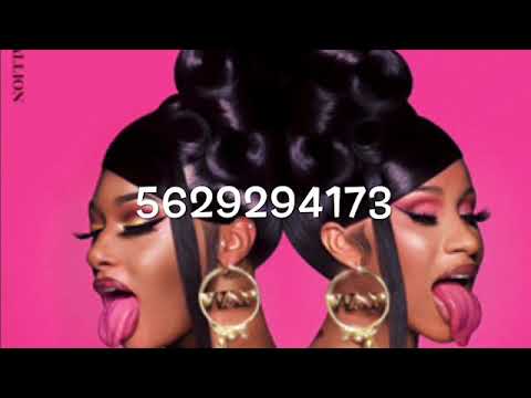 New Roblox Code Wap By Cardi B Ft Megan Thee Stallion Youtube - roblox id for wap loud