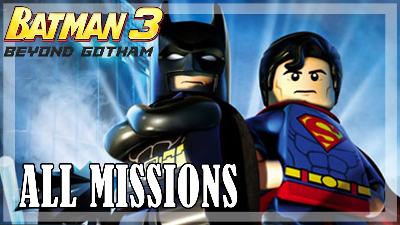 LEGO BATMAN 3: BEYOND GOTHAM (FULL GAME) WALKTHROUGH [1080P HD] 