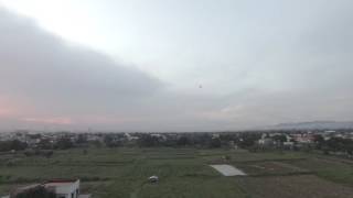 Yuneec Q500 Typhoon high speed take off and flight captured via air