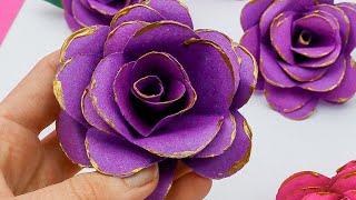 How to Make Paper Flowers - Great Paper Craft for Adults and Teens