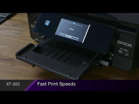 Epson Expression Photo XP-860 | Take the Tour of the Small-in-One All-in-One Printer