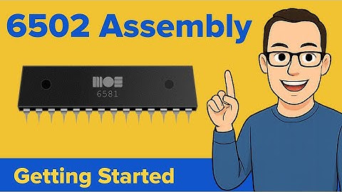6502 Assembly Language: Getting Started