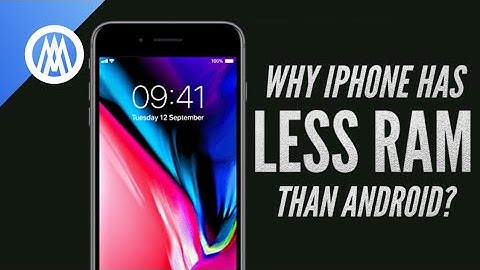 Why iPhone Has Less RAM Than Android Phones? Tech Knowledge!