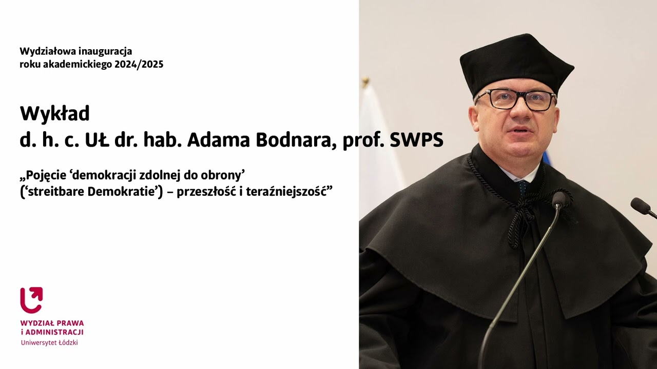 „Pojęcie ‘demokracji zdolnej do obrony’ (‘streitbare Demokratie’) – przeszłość i teraźniejszość”