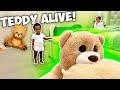 MOVING Teddy Bear Prank On 1 YEAR OLD!