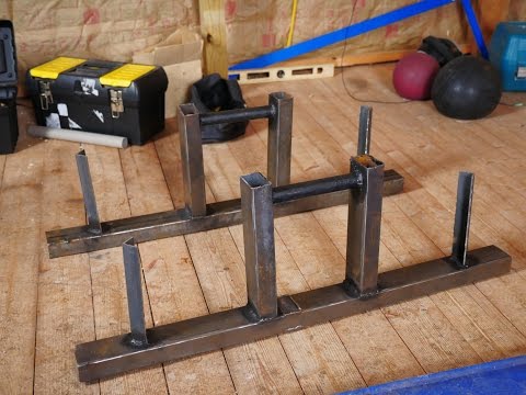 Homemade Strongman Farmers Walk Handles – Welding Project