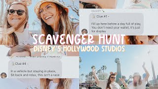 SCAVENGER HUNT AT DISNEY'S HOLLYWOOD STUDIOS