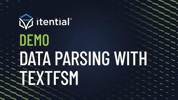 How to Parse Unstructured CLI Response Data Using TextFSM in Itential