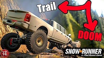 SnowRunner: MegaRamRunner vs TRAIL OF DOOM! (Can it Survive!?)