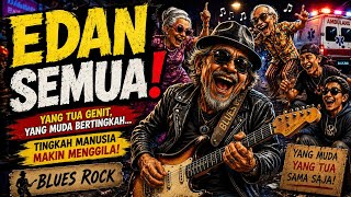 EDAN SEMUA! 🎸 Lagu Blues Rock Lucu Tentang Tingkah Manusia