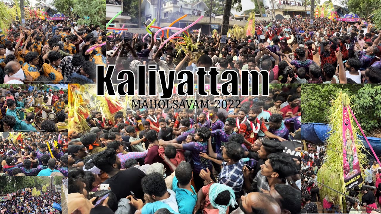 munniyoor kaliyattam maholsavam  4k 2022 | kaliyattakavu | kaliyattam