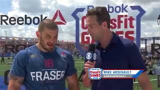 EVENT 2 CrossFit Games 2018 30 PULL-UPS MEN FRASER