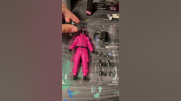 Unboxing squid game figure #squidgame  game